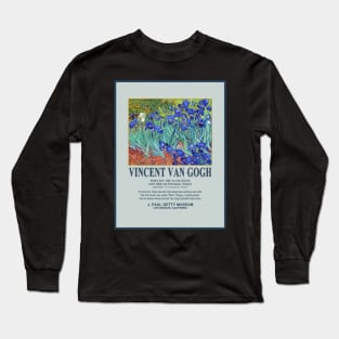 Irises by Van Gogh Long Sleeve T-Shirt